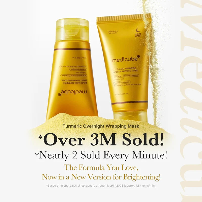 Kojic Acid Turmeric Night Wrapping Mask ℗